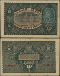 10 marek polskich 23.08.1919, seria II-BA, numer