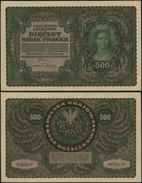 500 marek polskich 23.08.1919, seria II-V, numer