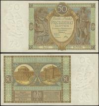 50 złotych 1.09.1929, seria CZ, numeracja 567099
