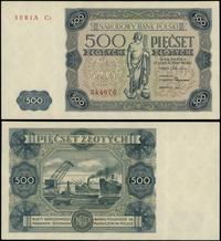 500 złotych 15.07.1947, seria C2, numeracja 3446