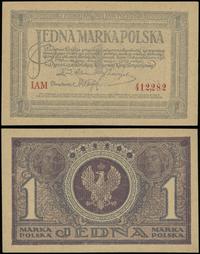 1 marka polska 17.05.1919, seria IAM, numeracja 