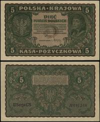 5 marek polskich 23.08.1919, seria II-CS, numera