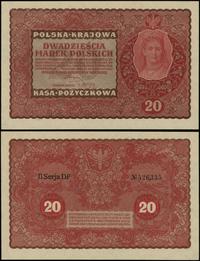 20 marek polskich 23.08.1919, seria II-DF, numer