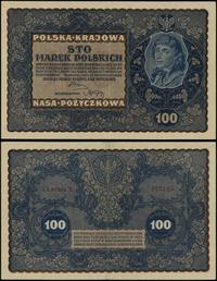 100 marek polskich 23.08.1919, seria IA-X, numer