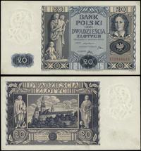 20 złotych 11.11.1936, seria BT, numeracja 99866