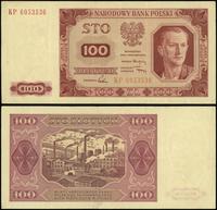 100 złotych 1.07.1948, seria KP, numeracja 60535
