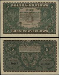 5 marek polskich 23.08.1919, seria II-P, numerac