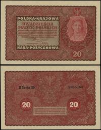 20 marek polskich 23.08.1919, seria II-DR, numer