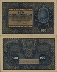 100 marek polskich 23.08.1919, seria IF-I, numer