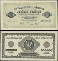 500.000 marek polskich 30.08.1923, seria BN, num