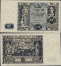 20 złotych 11.11.1936, seria CF, numeracja 53870
