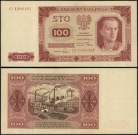 100 złotych 1.07.1948, seria CI, numeracja 13963