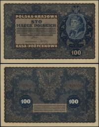 100 marek polskich 23.08.1919, seria IC-X, numer