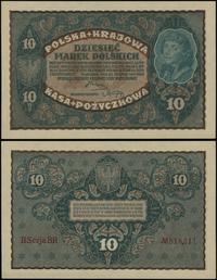 10 marek polskich 23.08.1919, seria II-BR, numer