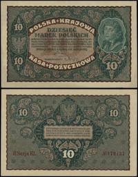 10 marek polskich 23.08.1919, seria II-EL, numer