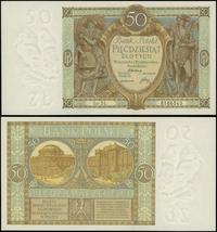 50 złotych 1.09.1929, seria DŁ, numeracja 818654
