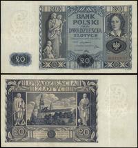 20 złotych 11.11.1936, seria AŁ, numeracja 92230