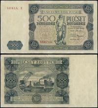 500 złotych 15.07.1947, seria E, numeracja 56671