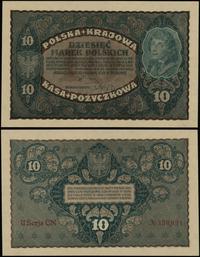 10 marek polskich 23.08.1919, seria II-CN, numer