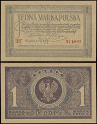 1 marka polska 17.05.1919, seria IBT, numeracja 