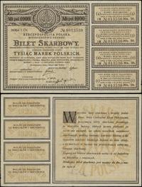 bilet skarbowy na 1.000 marek polskich 1.05.1920