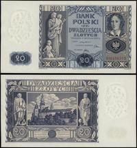 20 złotych 11.11.1936, seria BH, numeracja 04565