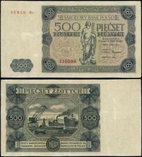 500 złotych 15.07.1947, seria B3, numeracja 3100