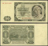 50 złotych 1.07.1948, seria BH, numeracja 563159