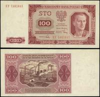 100 złotych 1.07.1948, seria EY, numeracja 14618