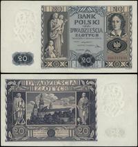 20 złotych 11.11.1936, seria BU, numeracja 65176