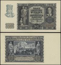 20 złotych 1.03.1940, seria D, numeracja 8379190