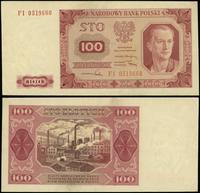 100 złotych 1.07.1948, seria FI, numeracja 05196