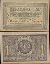 1 marka polska 17.05.1919, seria IBU, numeracja 