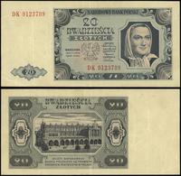 20 złotych 1.07.1948, seria DK, numeracja 912370