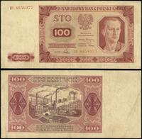 100 złotych 1.07.1948, seria DS, numeracja 85589
