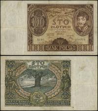 100 złotych 9.11.1934, seria BV, numeracja 41117