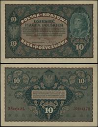 10 marek polskich 23.08.1919, seria II-AL, numer