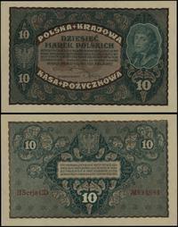 10 marek polskich 23.08.1919, seria II-CD, numer
