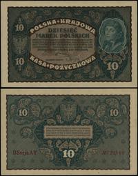 10 marek polskich 23.08.1919, seria II-AY, numer