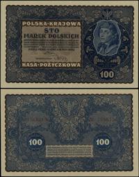 100 marek polskich 23.08.1919, seria IG-W, numer