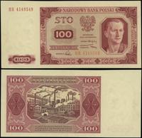 100 złotych 1.07.1948, seria HR, numeracja 41495