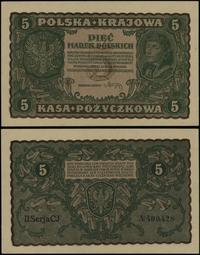 5 marek polskich 23.08.1919, seria II-CJ, numera