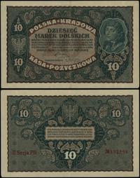 10 marek polskich 23.08.1919, seria II-FB, numer