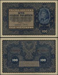 100 marek polskich 23.08.1919, seria IF-R, numer