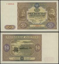 50 złotych 15.05.1946, seria F, numeracja 290812