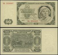 50 złotych 1.07.1948, seria DL, numeracja 232608