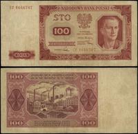 100 złotych 1.07.1948, seria CZ, numeracja 16467