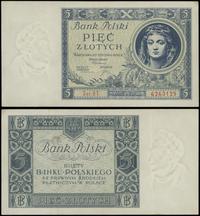 5 złotych 2.01.1930, seria BT, numeracja 6263129