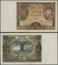 100 złotych 9.11.1934, seria CŁ, numeracja 96347