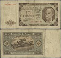 Polska, 10 złotych, 1.07.1948